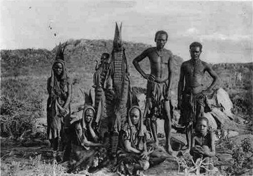 Herero in Namibia Circa 1910 